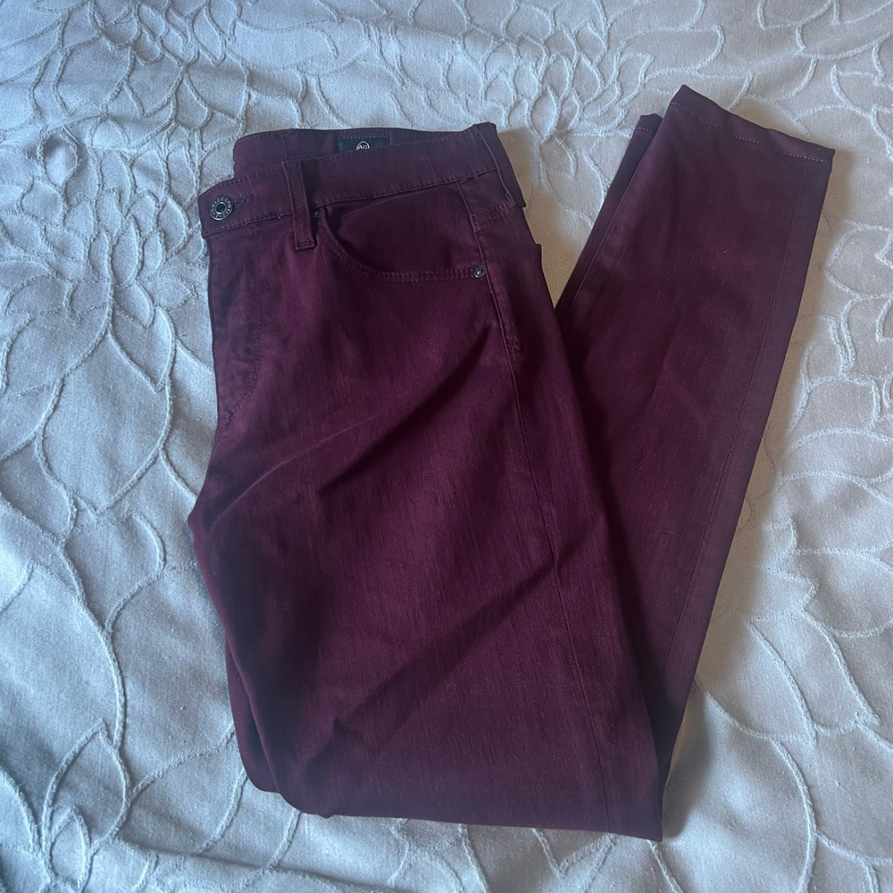 AG The Farrah Skinny high rise